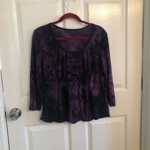 Pretty Purple top XL